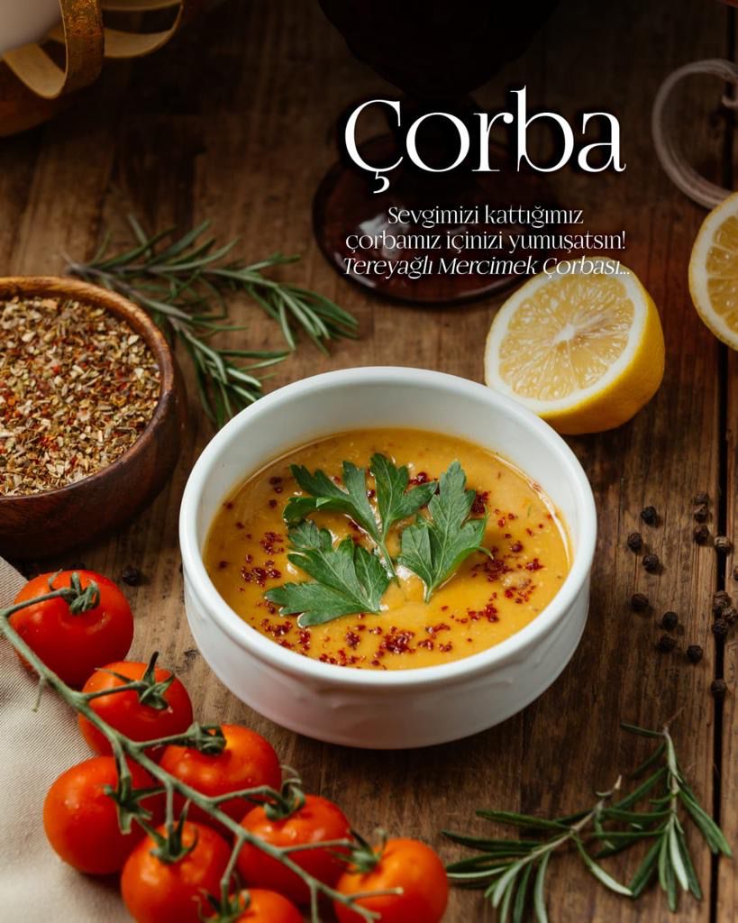 Tereyağlı Mercimek Çorbası